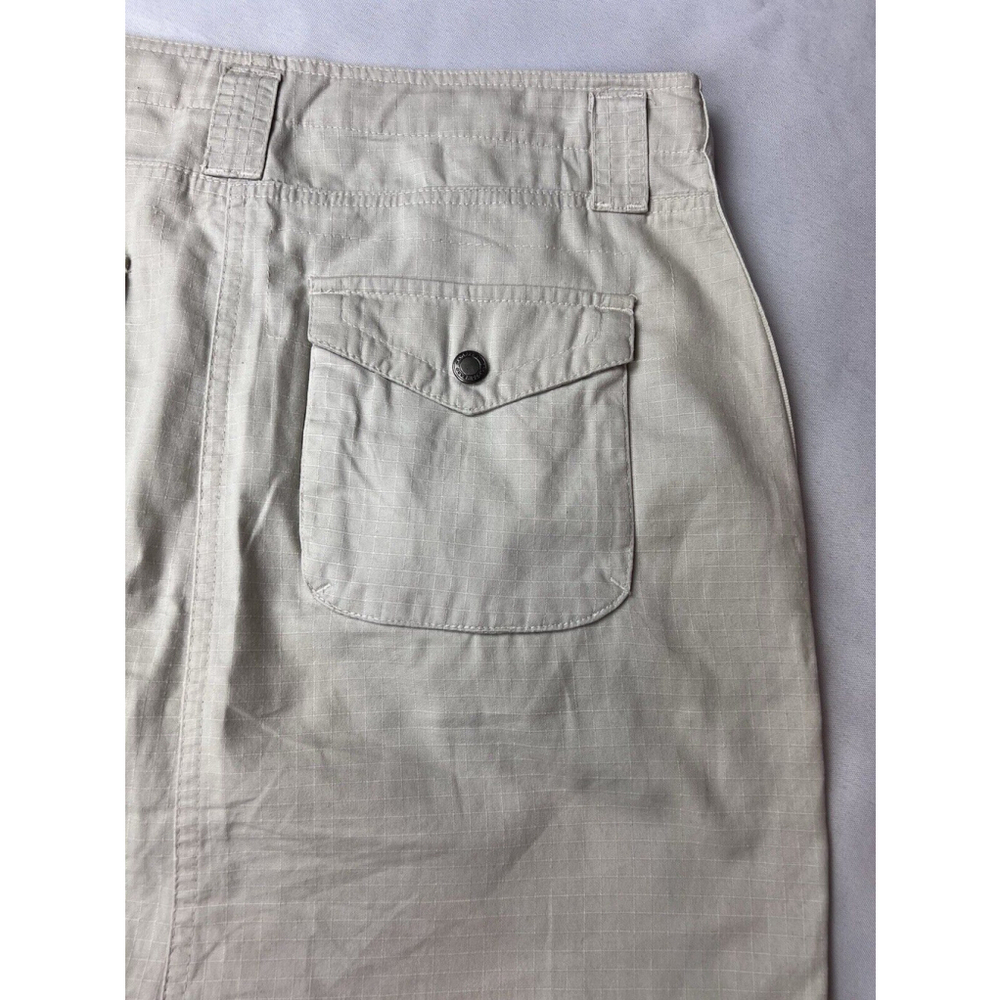 Magellan Sportswear Women’s Cream Cargo A Line Tie Front Skirt size 4 EUC - Picture 11 of 13